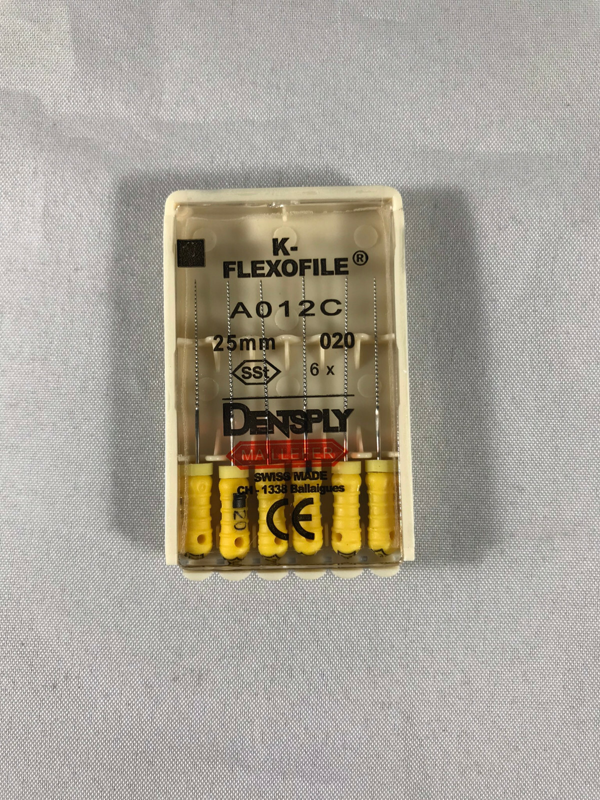 Dentsply Maillefer K-Flexo SS file Endodontic 25mm All sizes 30 files/pk
