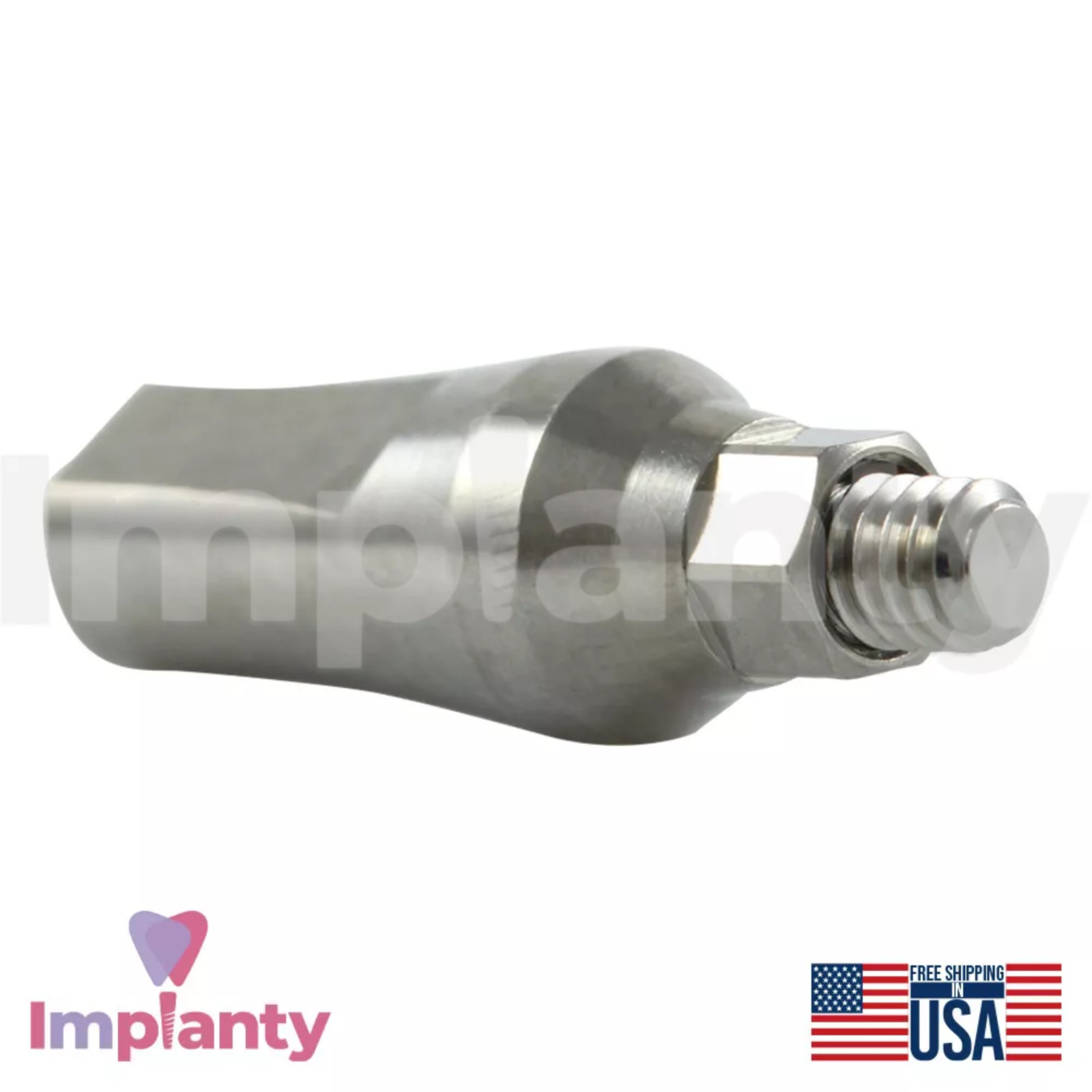 Straight Prosthetic RP Titanium Ø4.0mm Dental Conical Similar Nobel Active