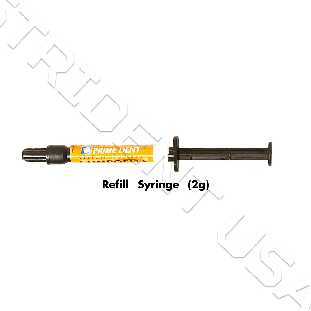 Prime Dent VLC Light Cure Flowable Composite A3.5 – 2 gram syringe 004-101A3.5