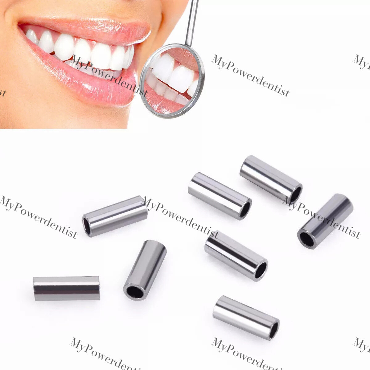 Dental Orthodontic Mini Stops Crimpable Stop Hooks Closed Archwire Stopper