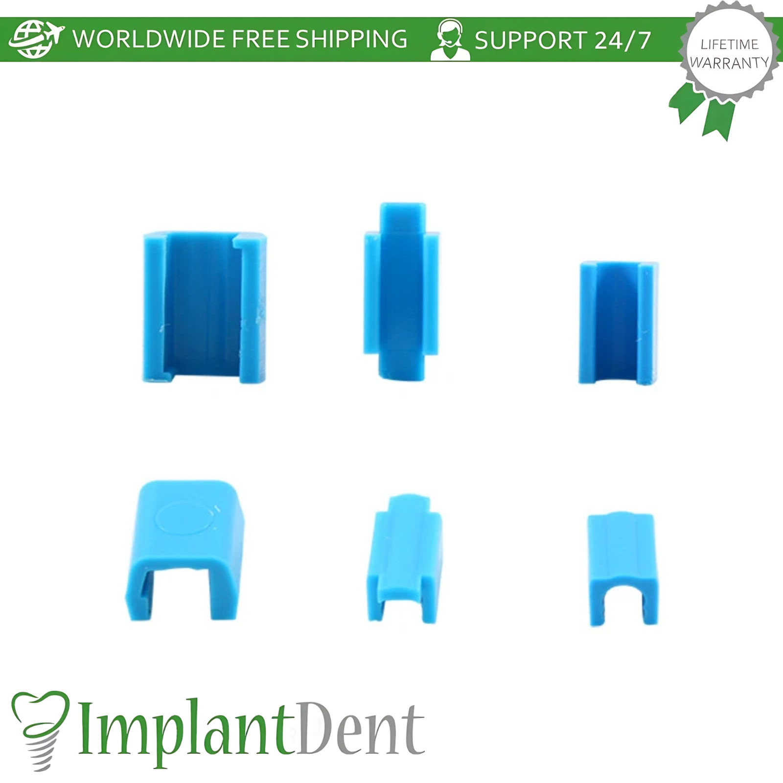 OT Multiuse Bar Overdenture Attachment Dental Kit Dentistry Castable Connector
