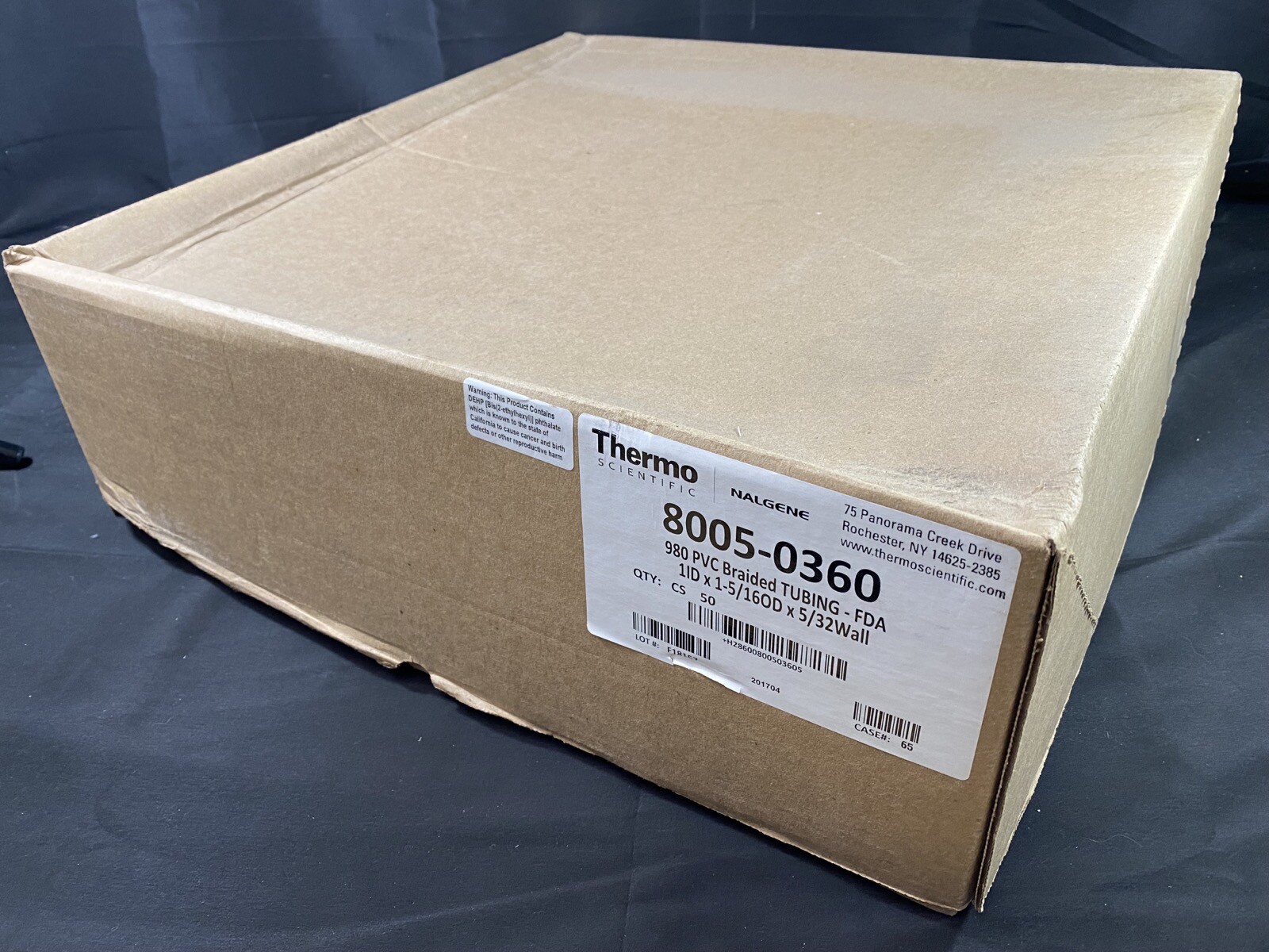 THERMO SCIENTIFIC 980 PVC Flexible Braided Tubing 8005-0360 (50 feet/cs)