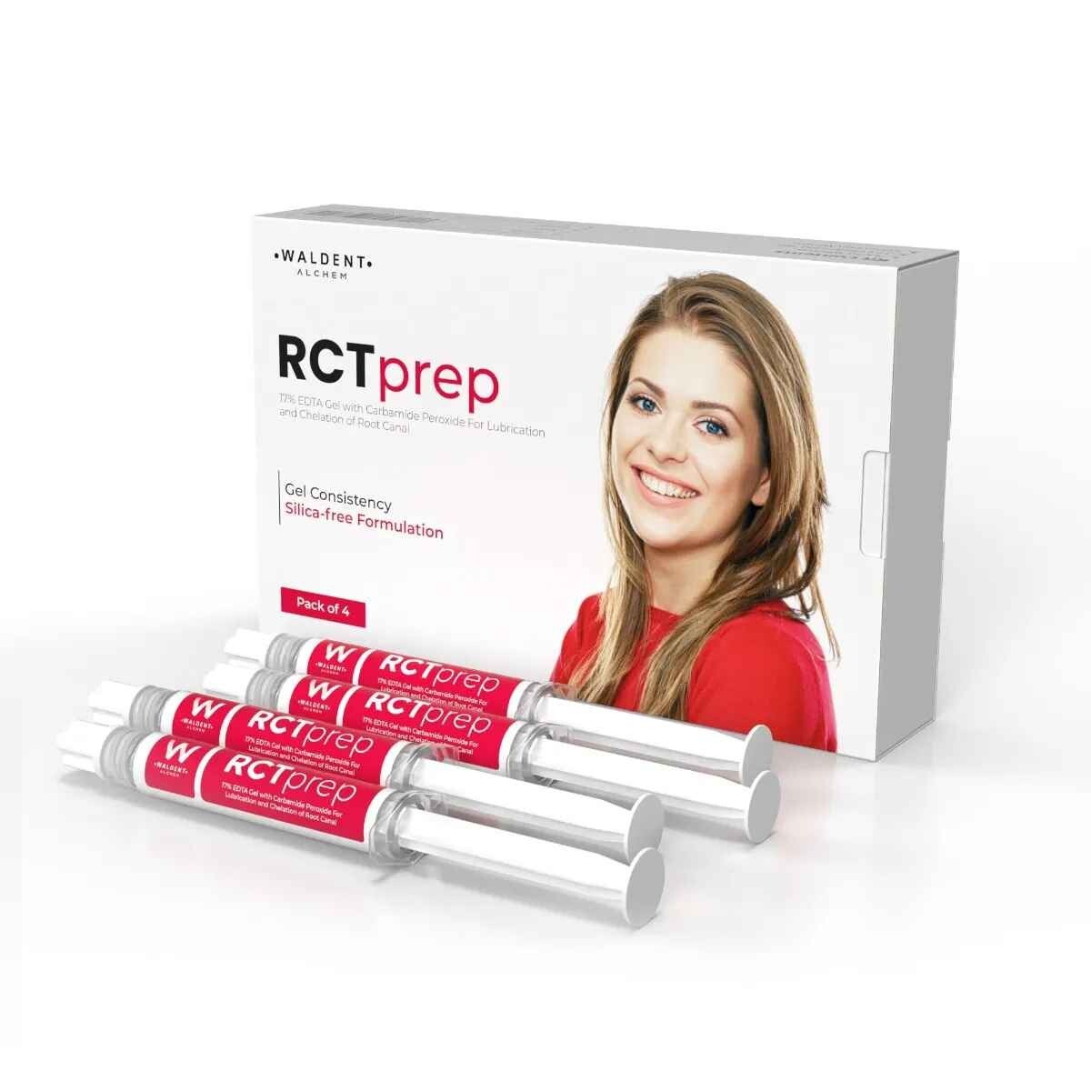 Waldent RCTprep 17% EDTA Gel 4X3m Economy Pack Dental Use