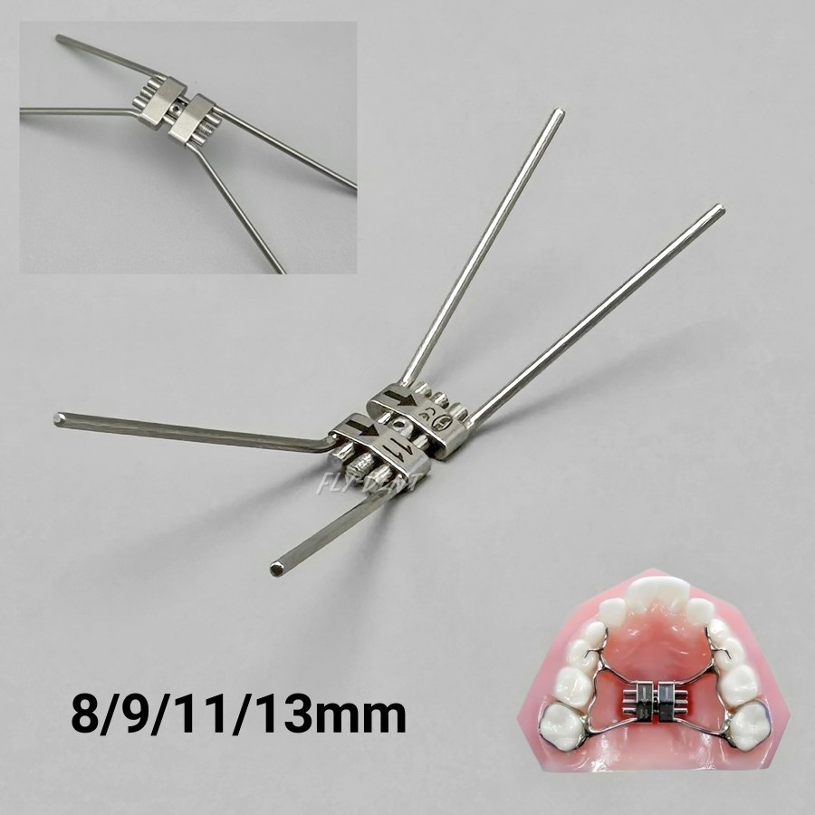 Orthodontic Expansion Screw Dental Expander Swivel Rapid Palatal 8/9/11/13mm