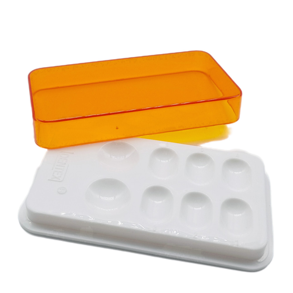 5Pcs Dental Composite Resin For Mixing Type Orange Cover Anti-light Orange Box