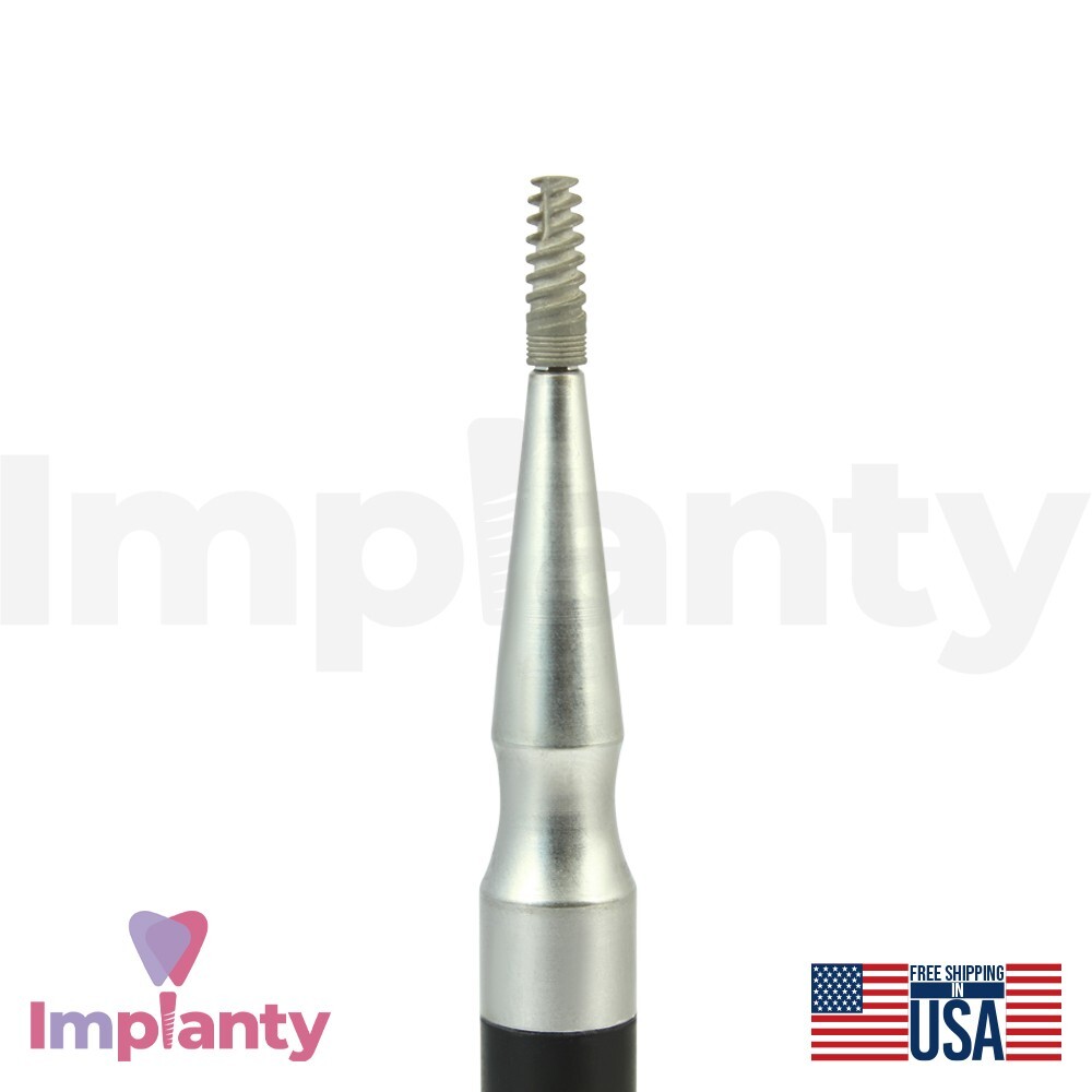 GDT Long Handle Fixture Driver Stainless Steel Int Hex System 2.42mm Reusable