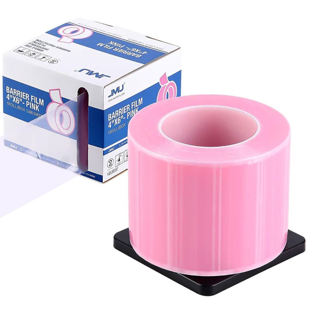 JMU 4″ x 6″ Barrier Film, Pink, 1200 Sheets/Roll