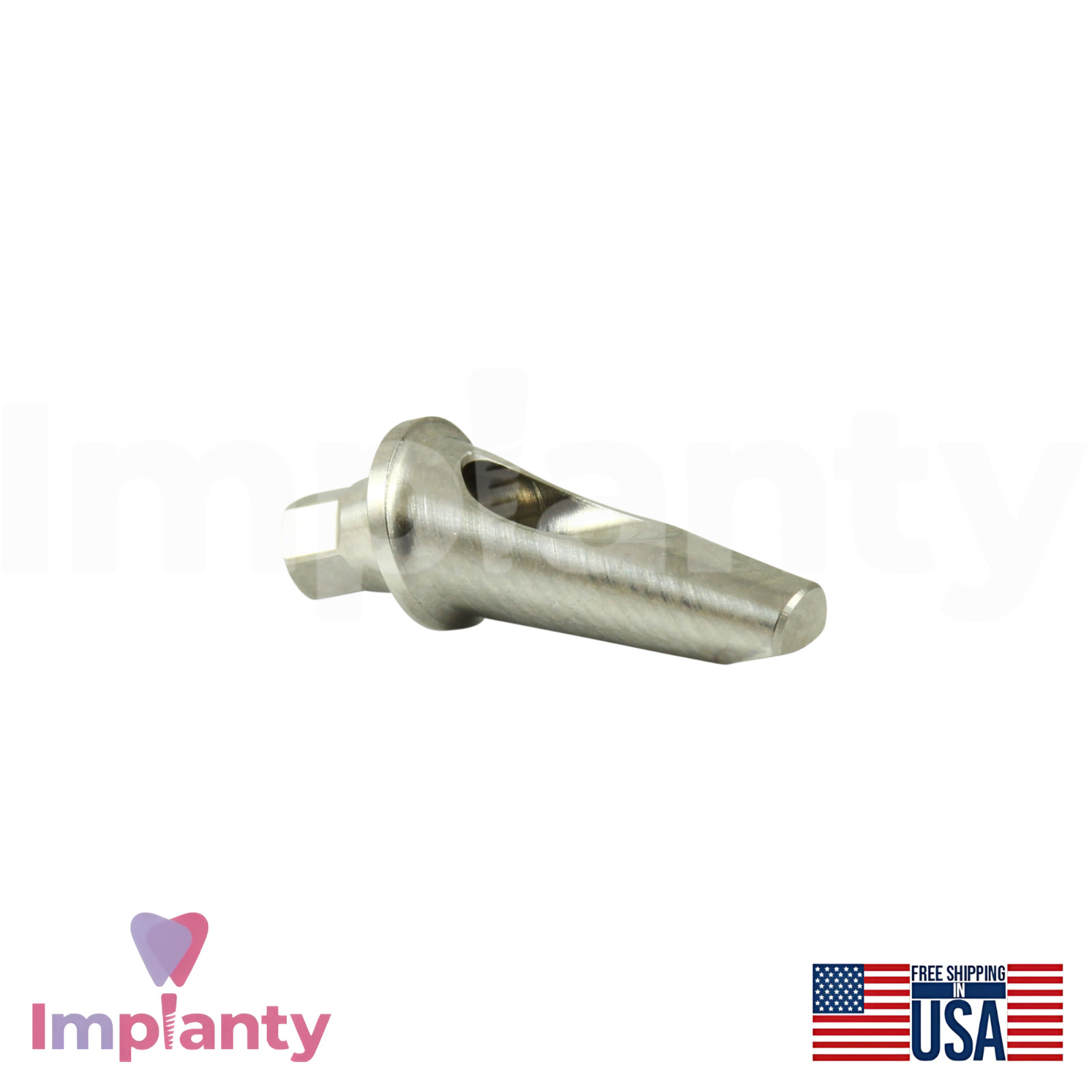 0sstemTS Compatible Mini Platform Angled Anatomic Dental Prosthetic 25°