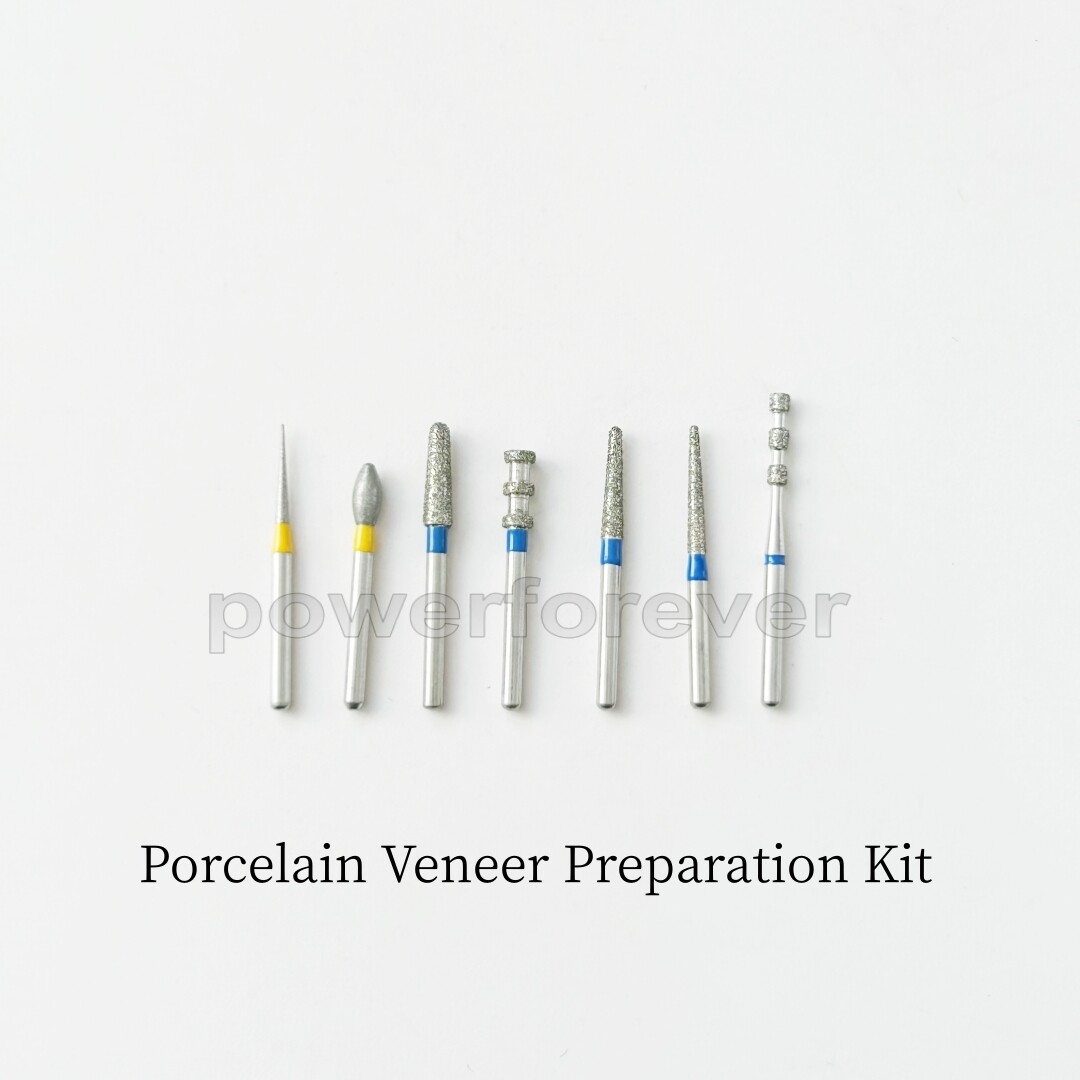 Dental Interproximal Enamel Grinding Bur Inlay/Crown/Reverse Preparation Kit