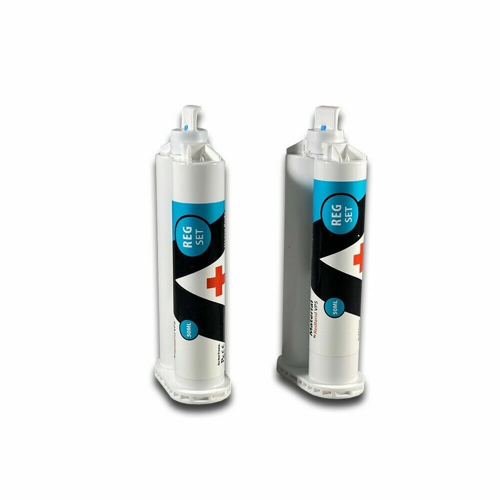 REDLAND Impression Material VPS Heavy Body Regular Set 20 x 50ml + 48 Tips