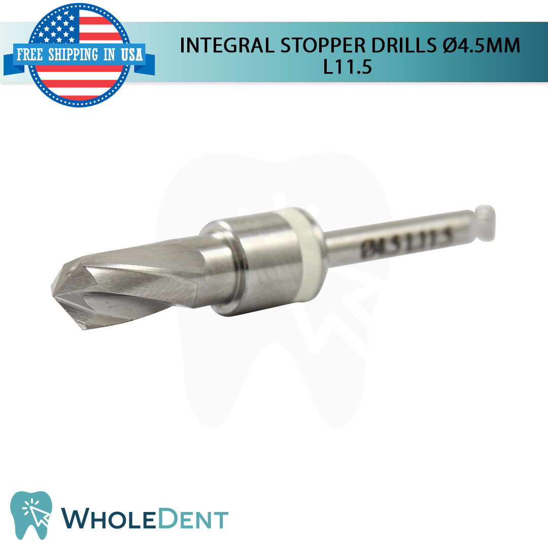 Surgical Integral Stopper Drill Ø4.5 External Irrigation Dental Implant