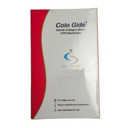 10 Packs of New Colo Gide Sterile Collagen Sheet GTR Membrane 10 x 15mm.!