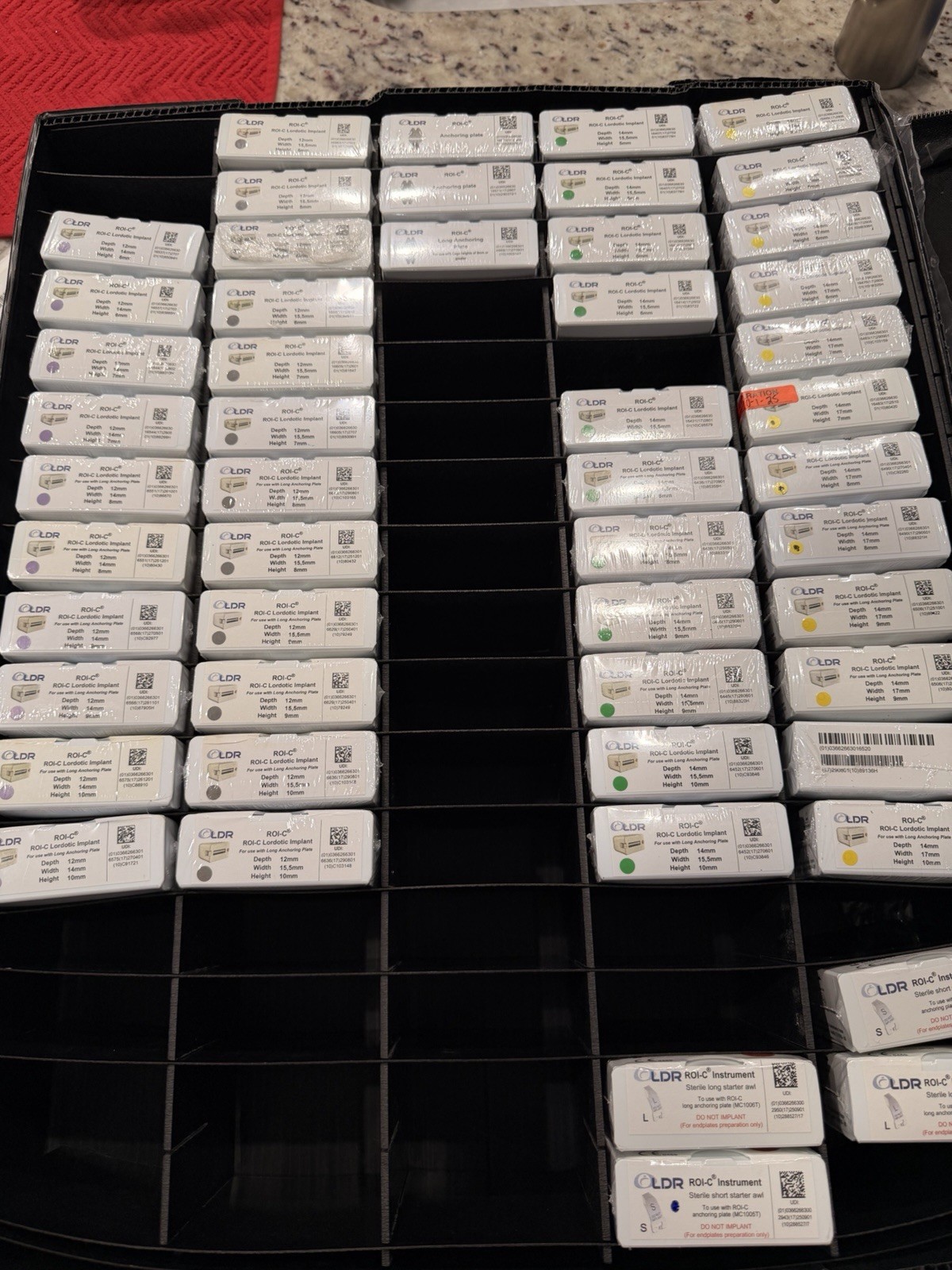 LDR ROI-C Lordotic Orthopedic Implant REF MC1436P