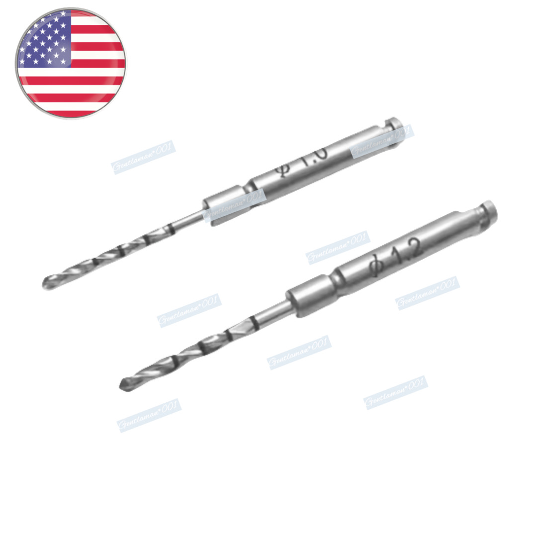 Dental Tent Screw Tenting Mini Hole Drills 1.2 1.0 Pilot Drill Pre-Hole