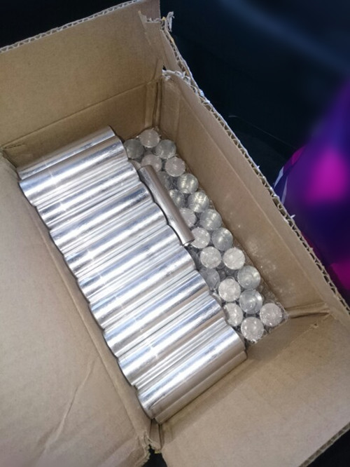 100pcs Dental Lab Aluminum Tube Empty Cartridges For Flexible Acrylic 25.5* 95mm