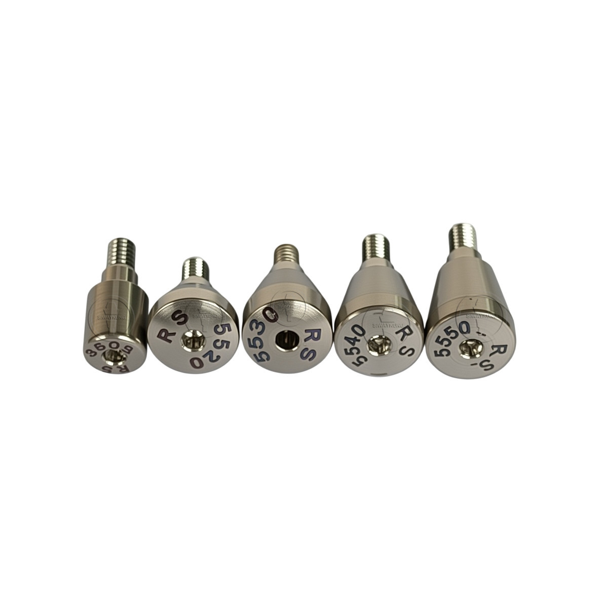 5 pcs Dental Healing abutment fit to Alpha-BIO platform D3.8/D5.5