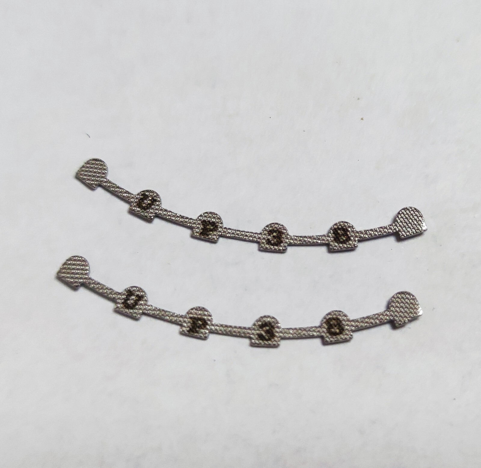 10 Packs 20Pcs Orthodontics U38 Lingual Retainer Mesh Base With Mark 2pcs/pack