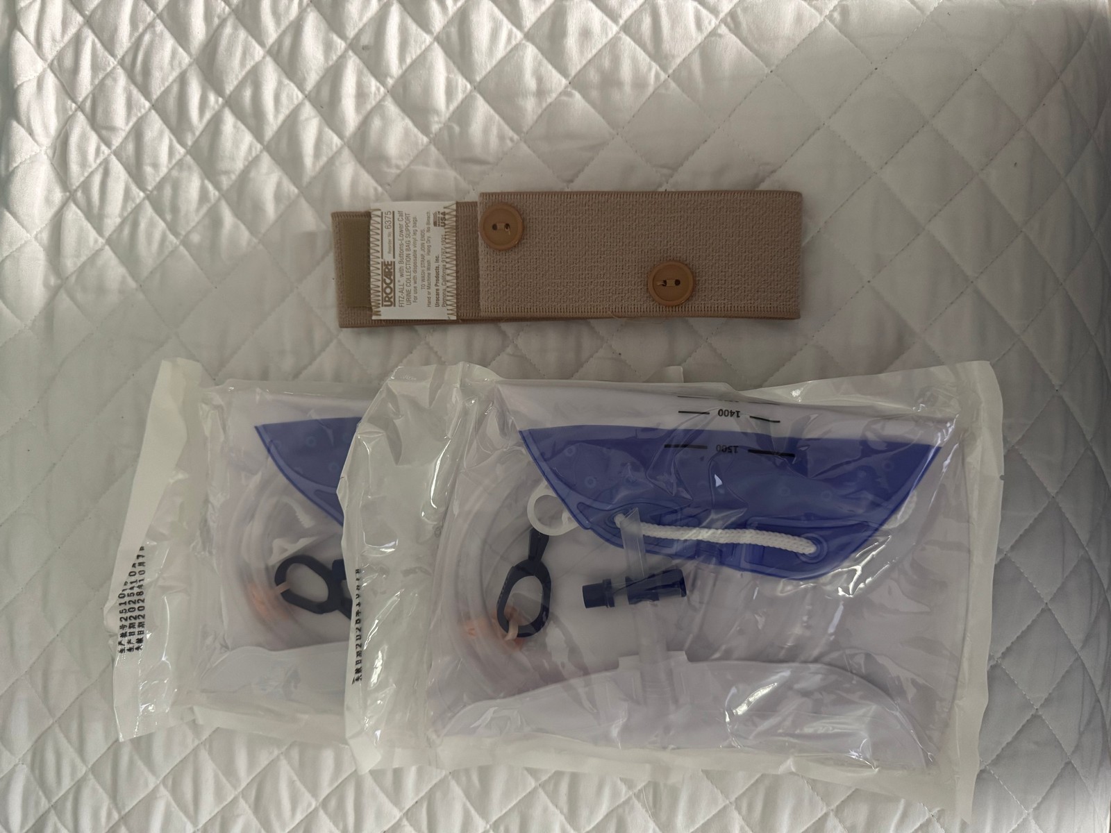 Urocare Urinary Drainage Bag Kit with Leg Straps