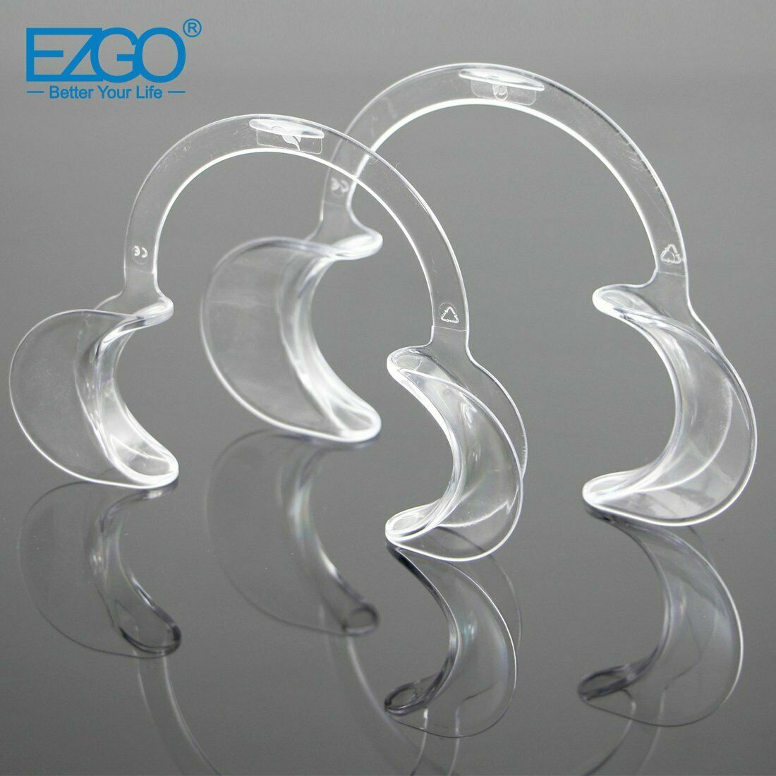 20Pcs C-Shape Mouth Opener Dental Teeth Whitening Lip Cheek Retractor Fun Game