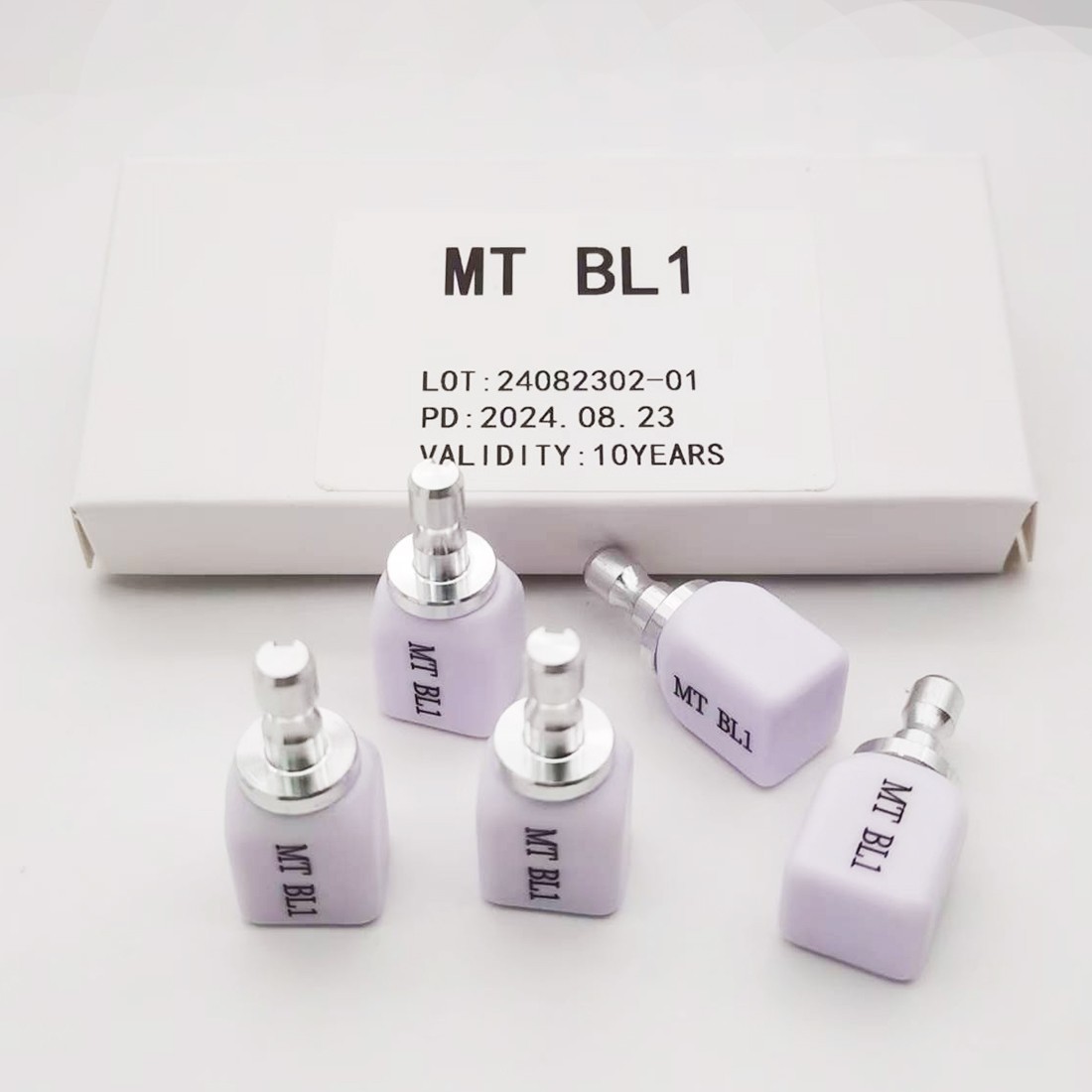 C14 Dental Glass Ceramic Blocks Lithium Disilicate CAD/CAM Cerec Block 5Pcs/Box