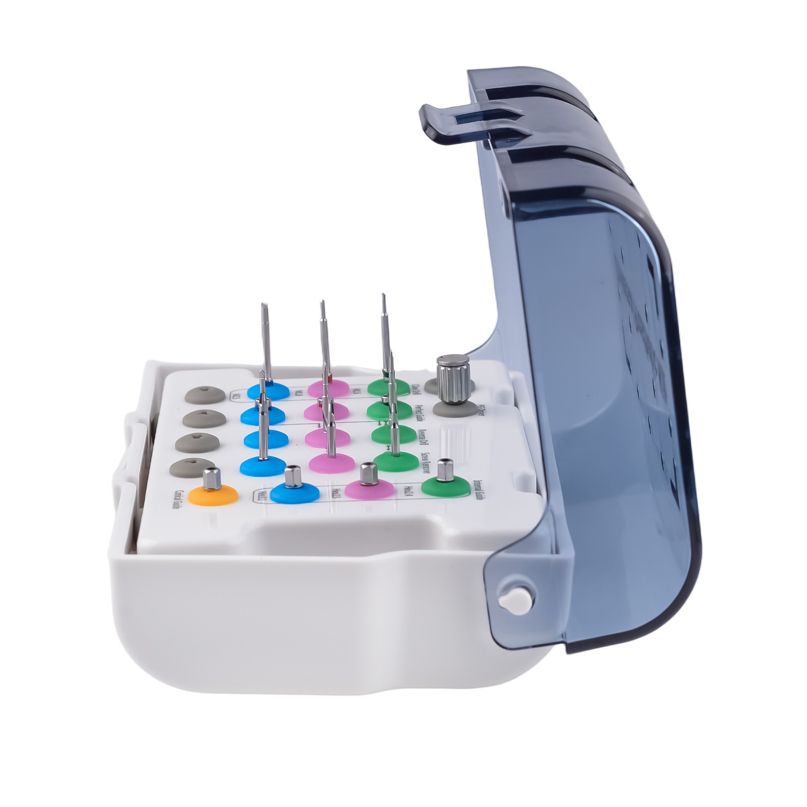 Dental Broken Screw Remover Kit Implant Surgical Tool Drill Guide Extraction