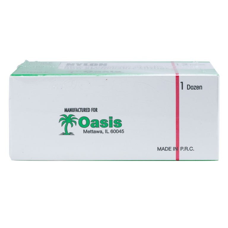 Oasis Nylon Training Suture, Size 5-0, w/ NFS-2 Needle, 12/box
