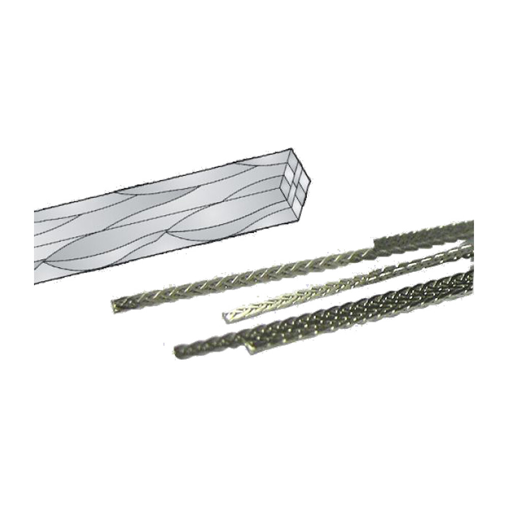 J&J Ortho Orthodontic Stainless Steel Twist Braided Retainer Wire 010×028(10/pk)