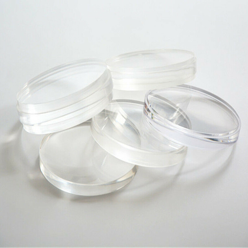 Transparent Dental 98mm Blank PMMA Blocks Wieland CAD/CAM Milling Discs – 5Pcs