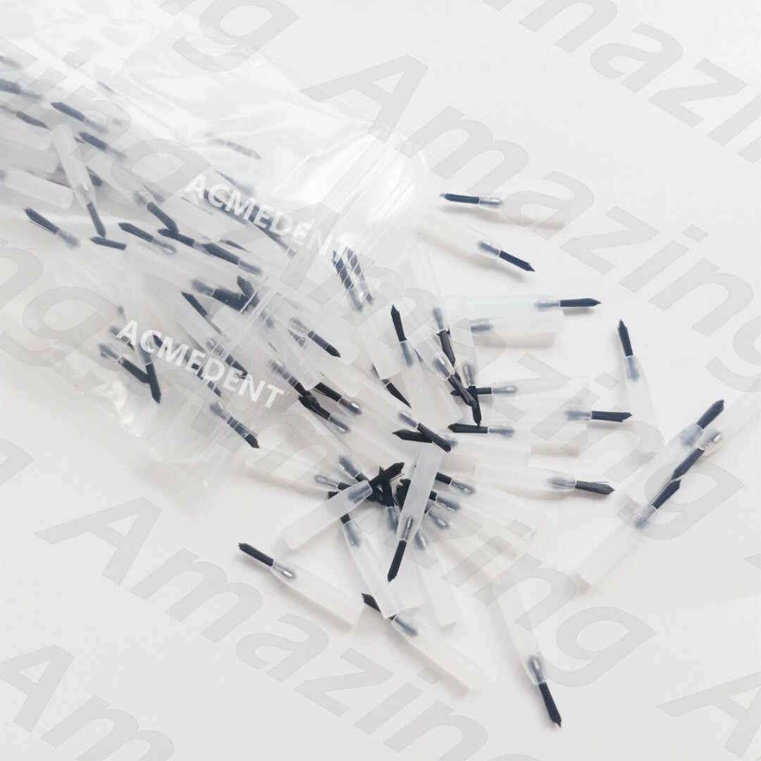Dental Micro Brushes Composite Resin Disposable Mini Applicator Brush Tip Handle