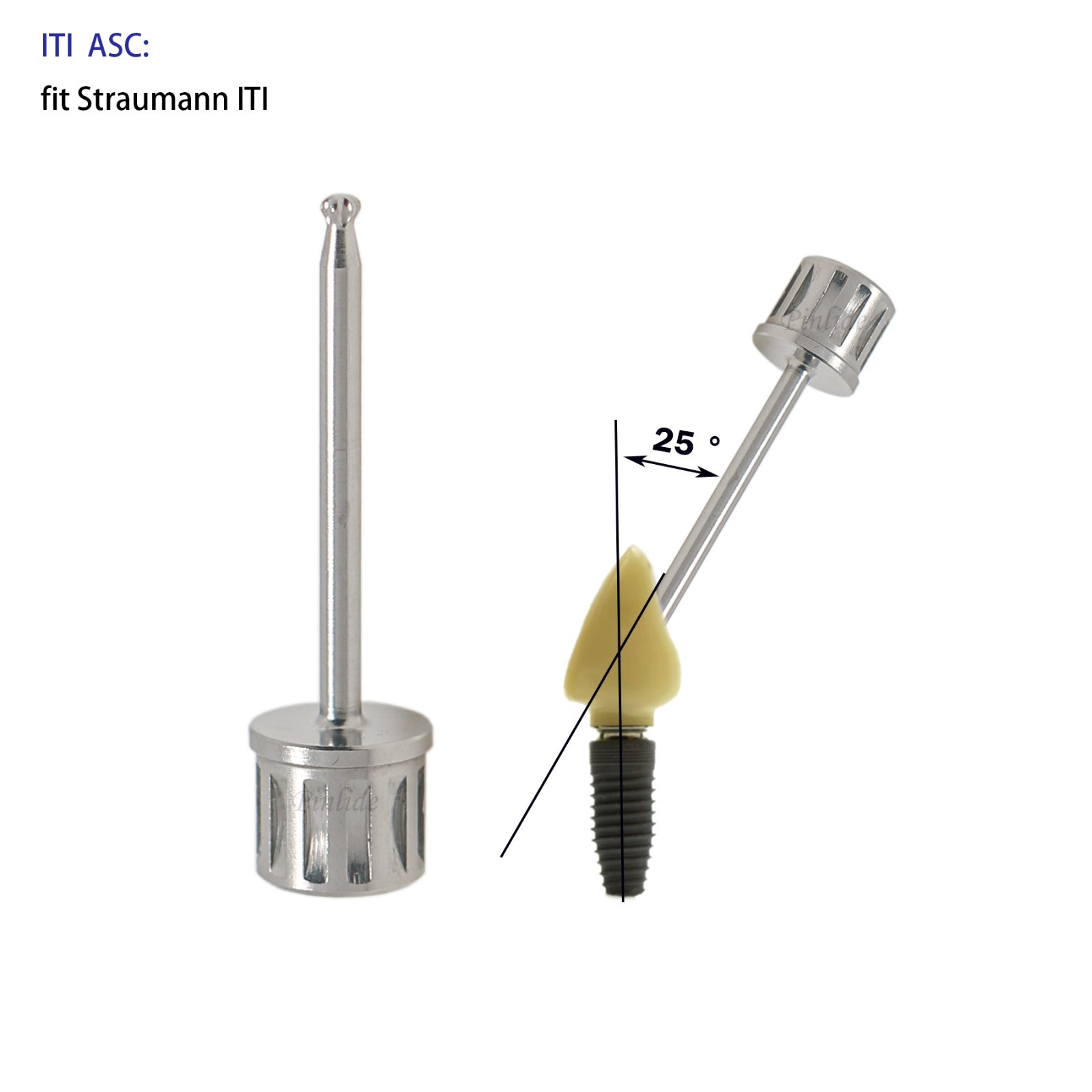 Implant Screwdriver Angulated Screw Channel Driver For Hiossen Nobel MIS Astra