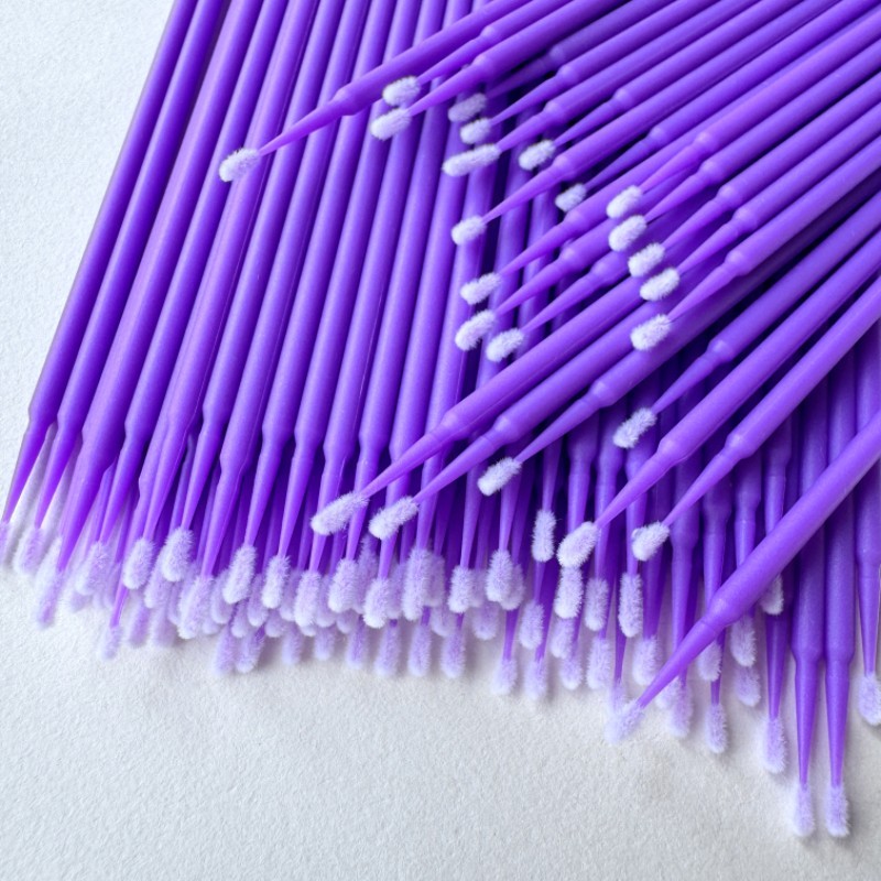 400pcs Dental Micro Brush Disposable Swab Tooth Applicators Small Medium Large