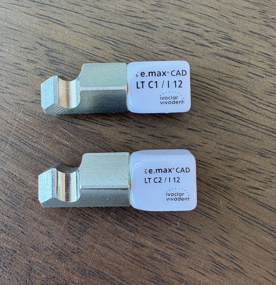 Ivoclar IPS Emax LT C1 C2/ I12 CAD For Planmill (2 Blocks)