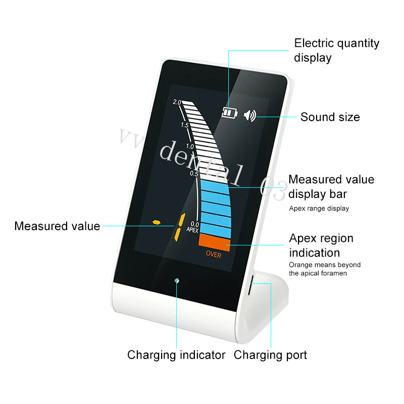 Dental Endo Apex Locator Micro Endodontic Apical Locator Mini Root Canal Located