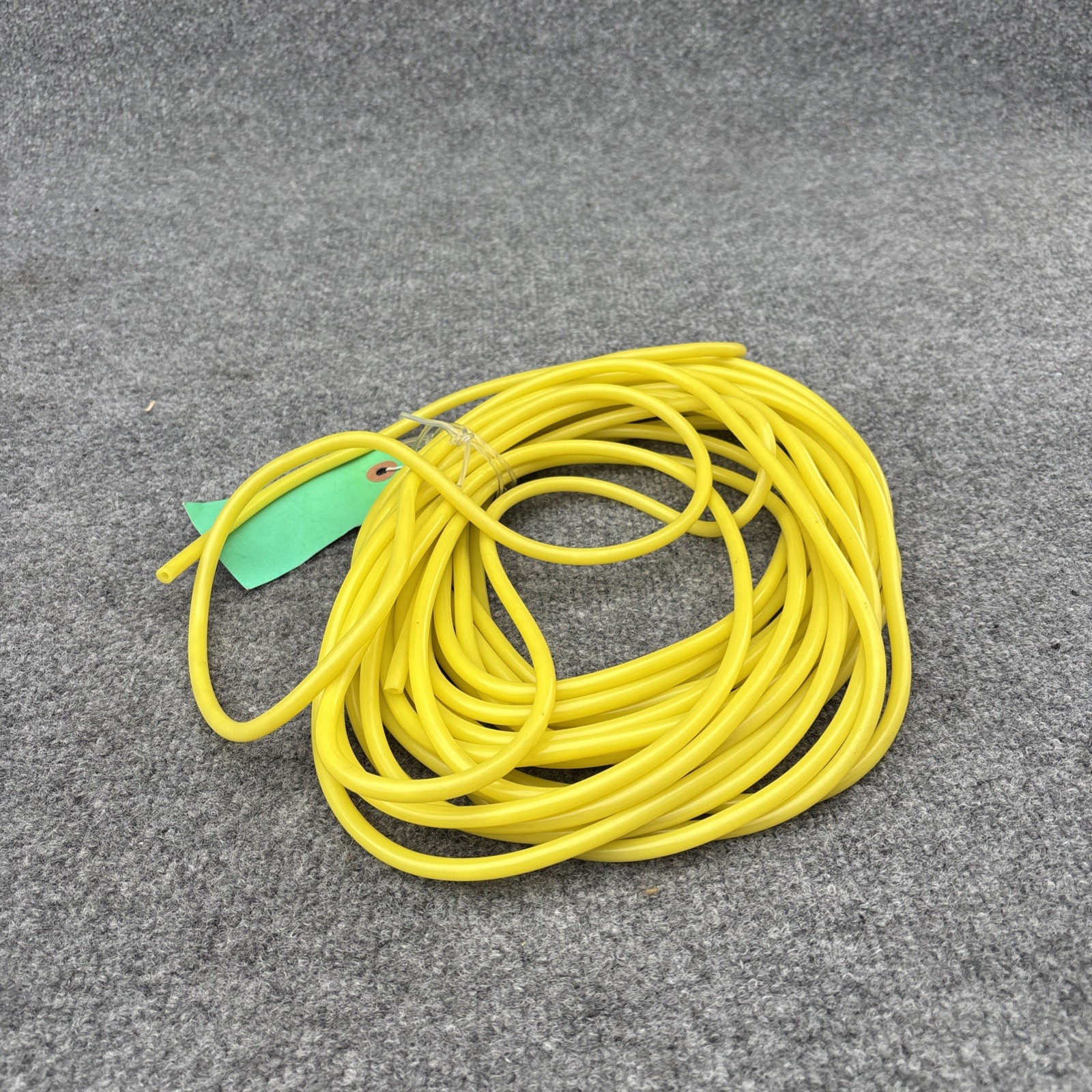 Yellow Firm PVC Plastic Tubing 1/8″ ID 1/4″ OD Yellow 9446K21 (50ft)