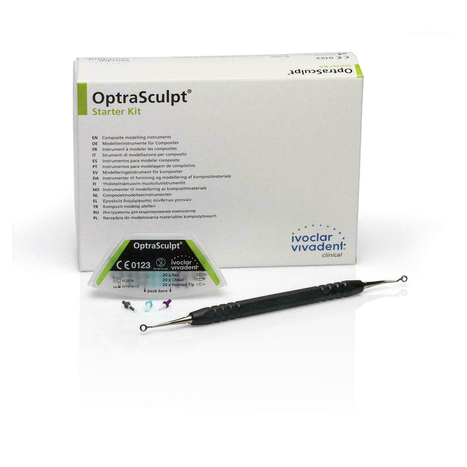Ivoclar Vivadent Modelling Instrument OptraSculpt Starter Kit & Refills
