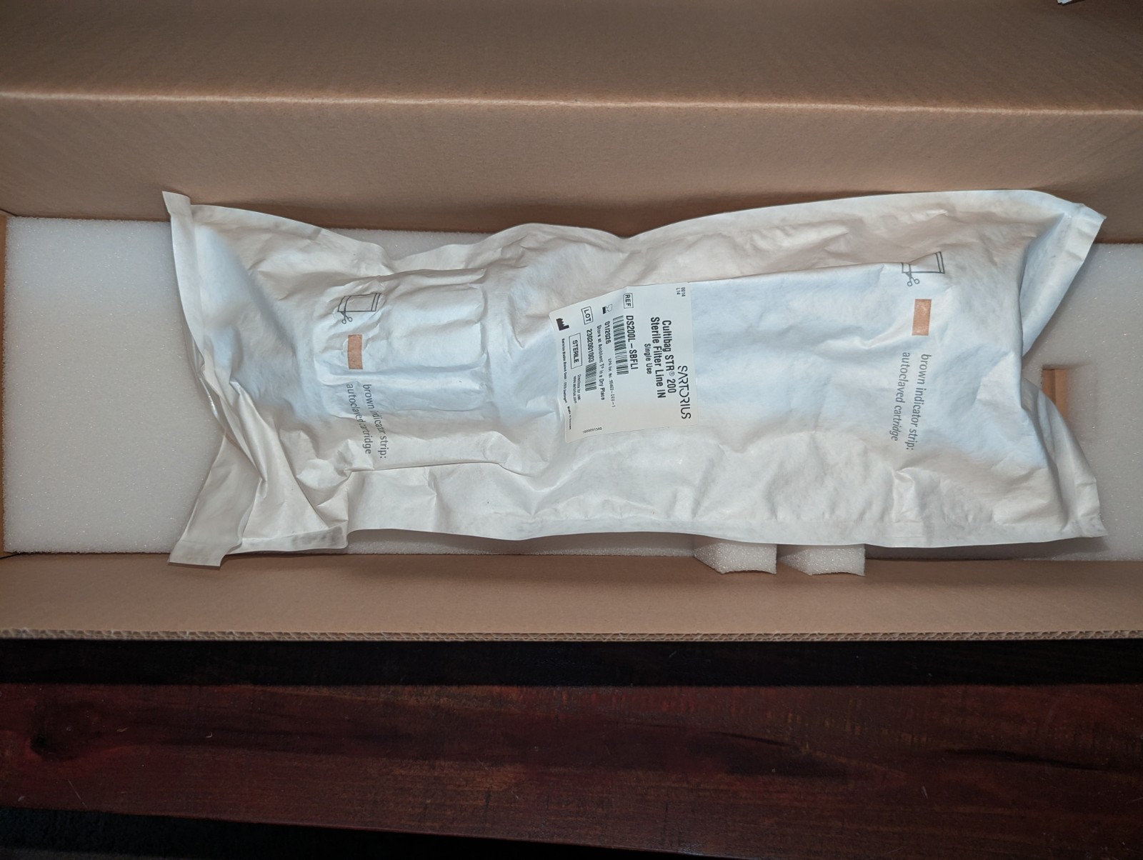 SARTORIUS Biostat CultiBag STR 200 Sterile Filter Line IN DS200L-SBFLI 2026