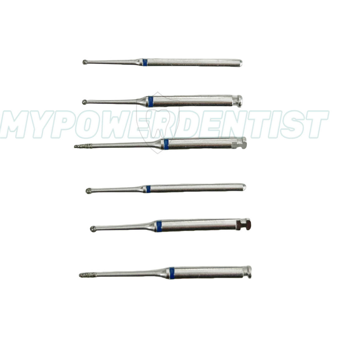 Dental Pulpotomy Access Open Pulp Cavity Burs Less Invasive 6Pcs/Kit FG77006