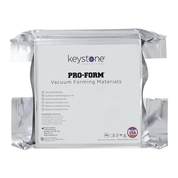 Pro-Form Dual Laminate (E-Gasket) -5″ x 5″ .120 (3mm) Thick – Clear – 12 pcs