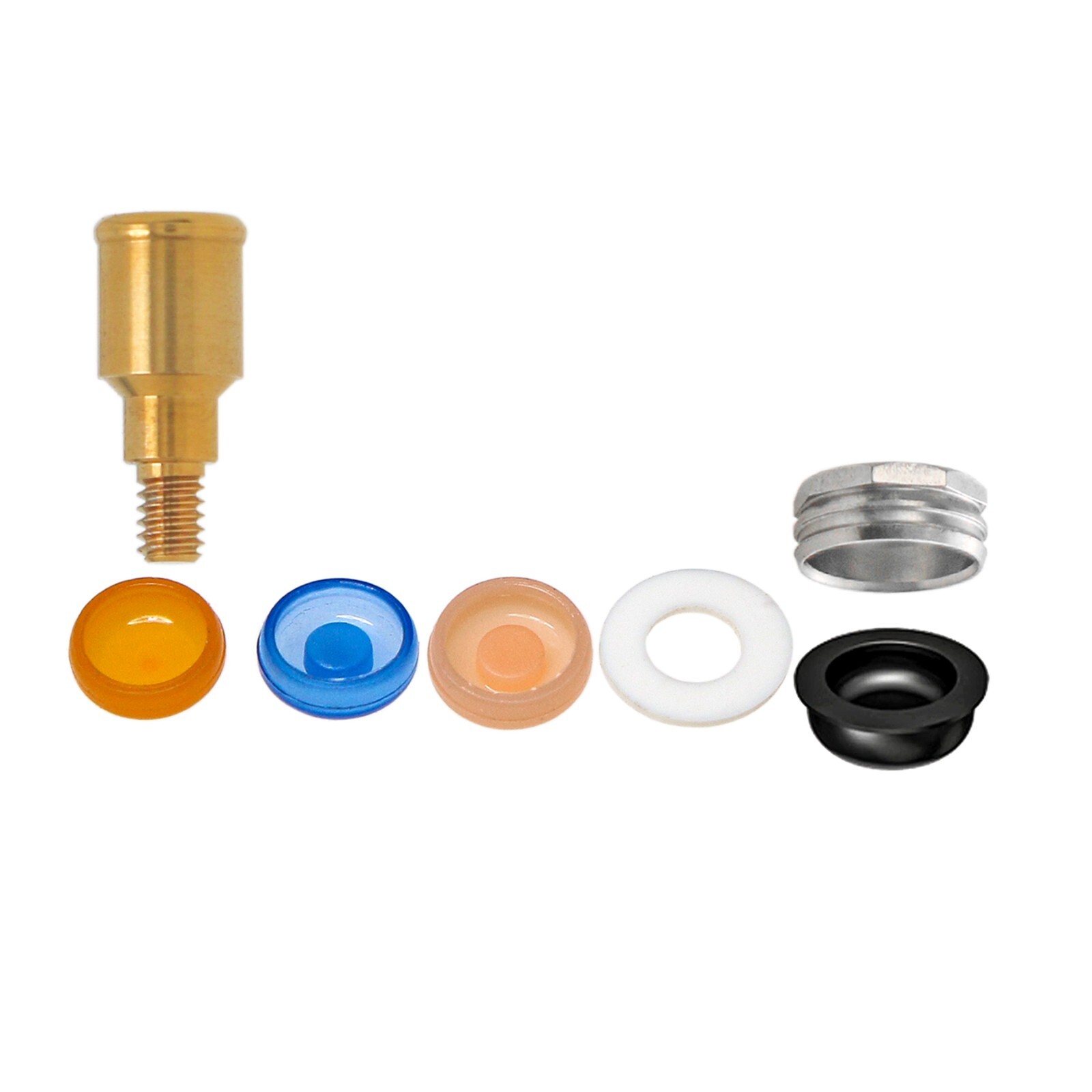US Locator Abutments 1-5mm & Retention Caps Fits ZIMMER Screw-Vent 3.5 Platform