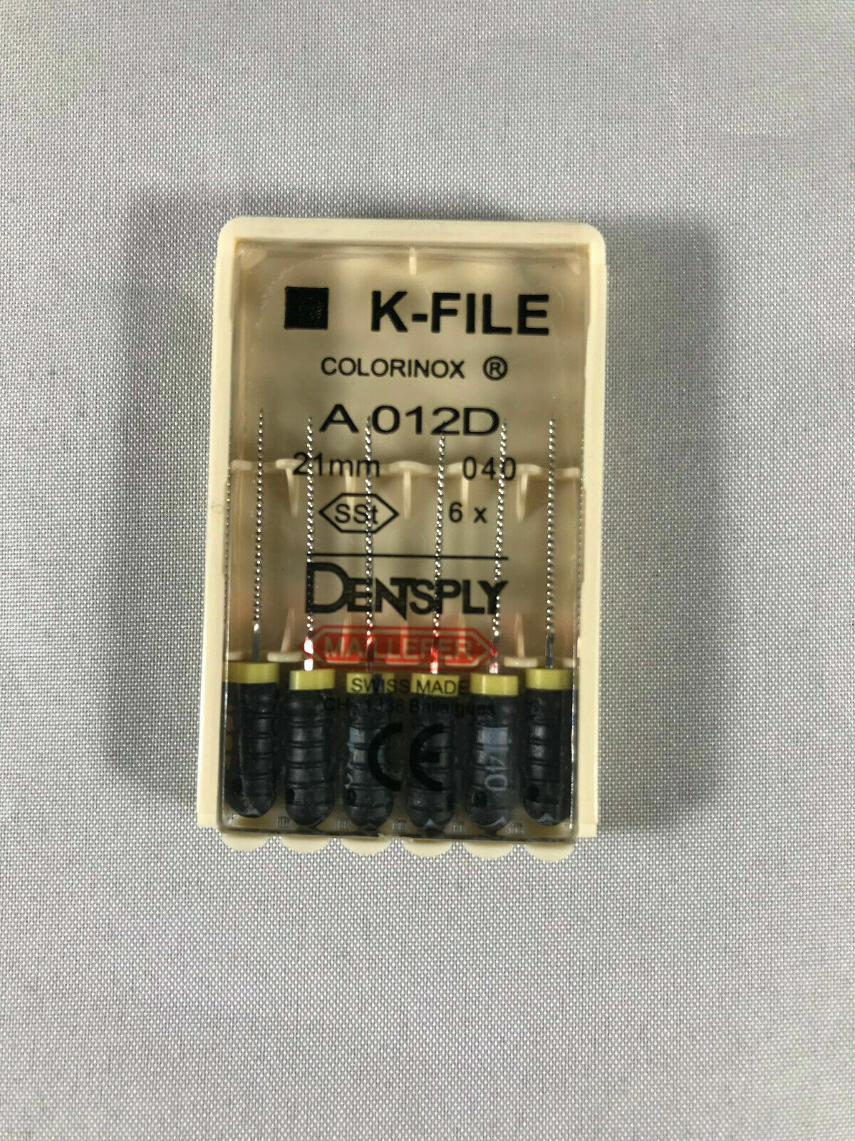Dentsply Maillefer K-File Endodontic 21mm All sizes 30 files/pk
