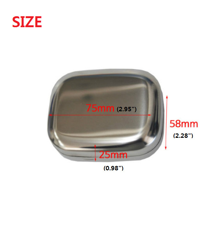 Korea Pocket Surgical Needles Holder Box Case Sterilizing Tray Disinfection Pill