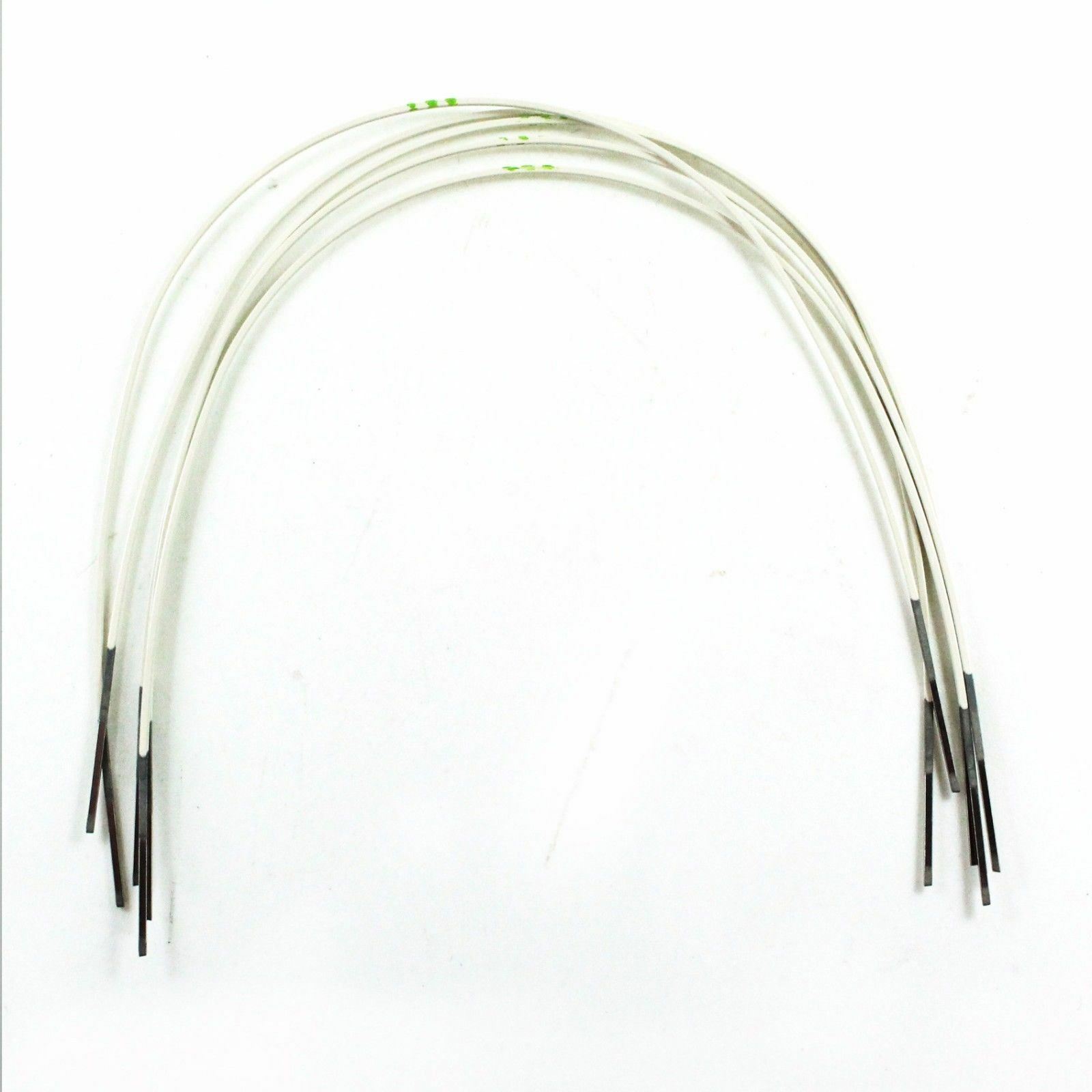 5 NiTi Dental White Orthodontic Archwire Superelastic Aesthetic Ø.014 Low