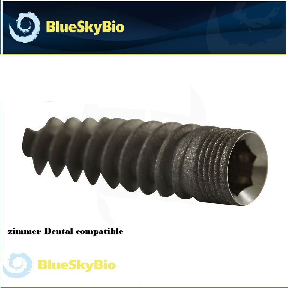BlueSkyBio Internal Hexagon system Spiral Titanium 3.5mm Abutment Healing Cap