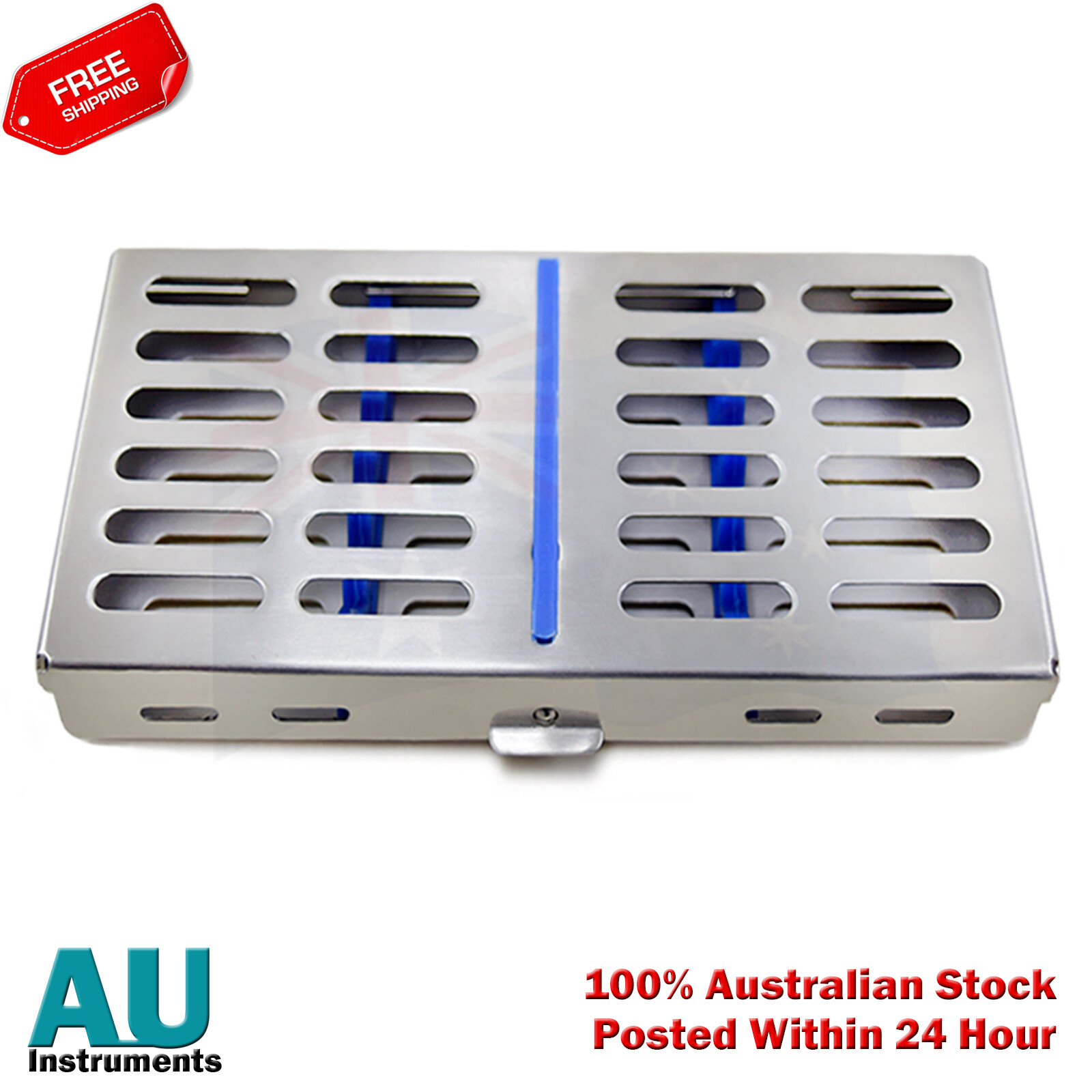 Surgical Dental Instruments Cassette Tray Sterilization Box Medical
