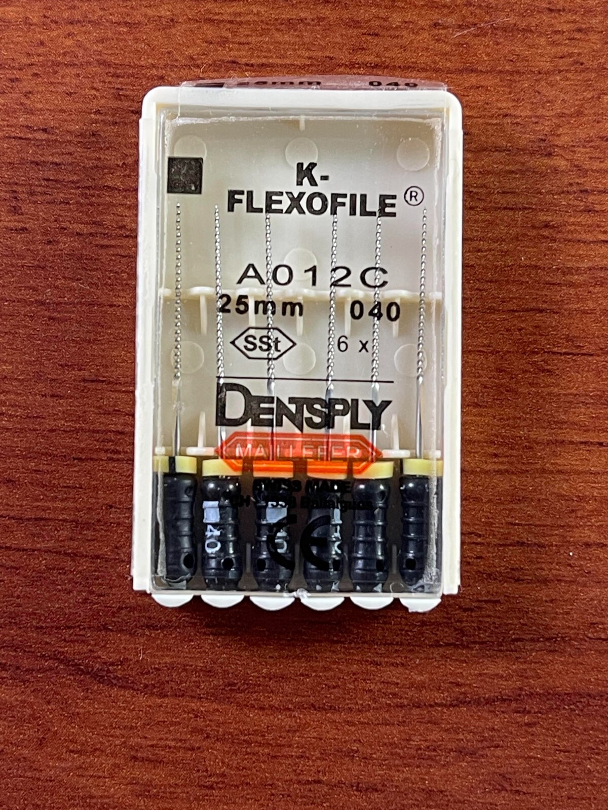 Dentsply Maillefer K-Flexo SS file Endodontic 21,25,31mm 1800 files/pk (300 Box)