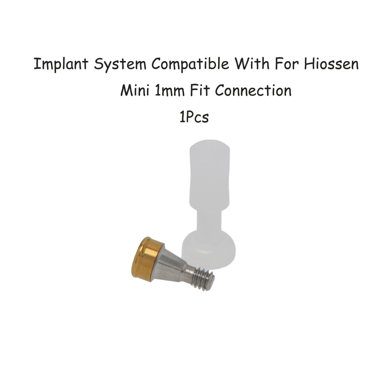 US Hiossen ET ZEST Ti Locator Attachment Overdenture Abutment Fit Mini/Regular