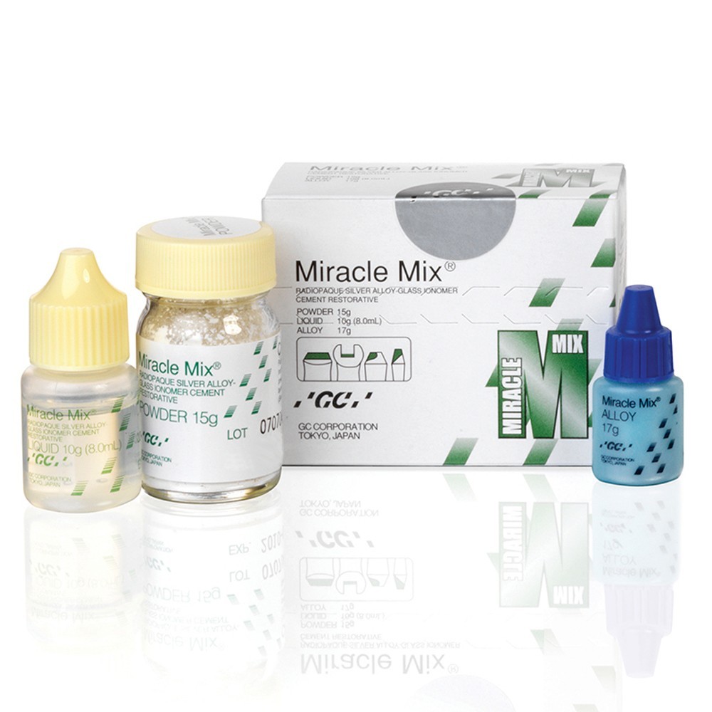 Dental GC Miracle Mix Silver Alloy GIC Restorative Cement Pack