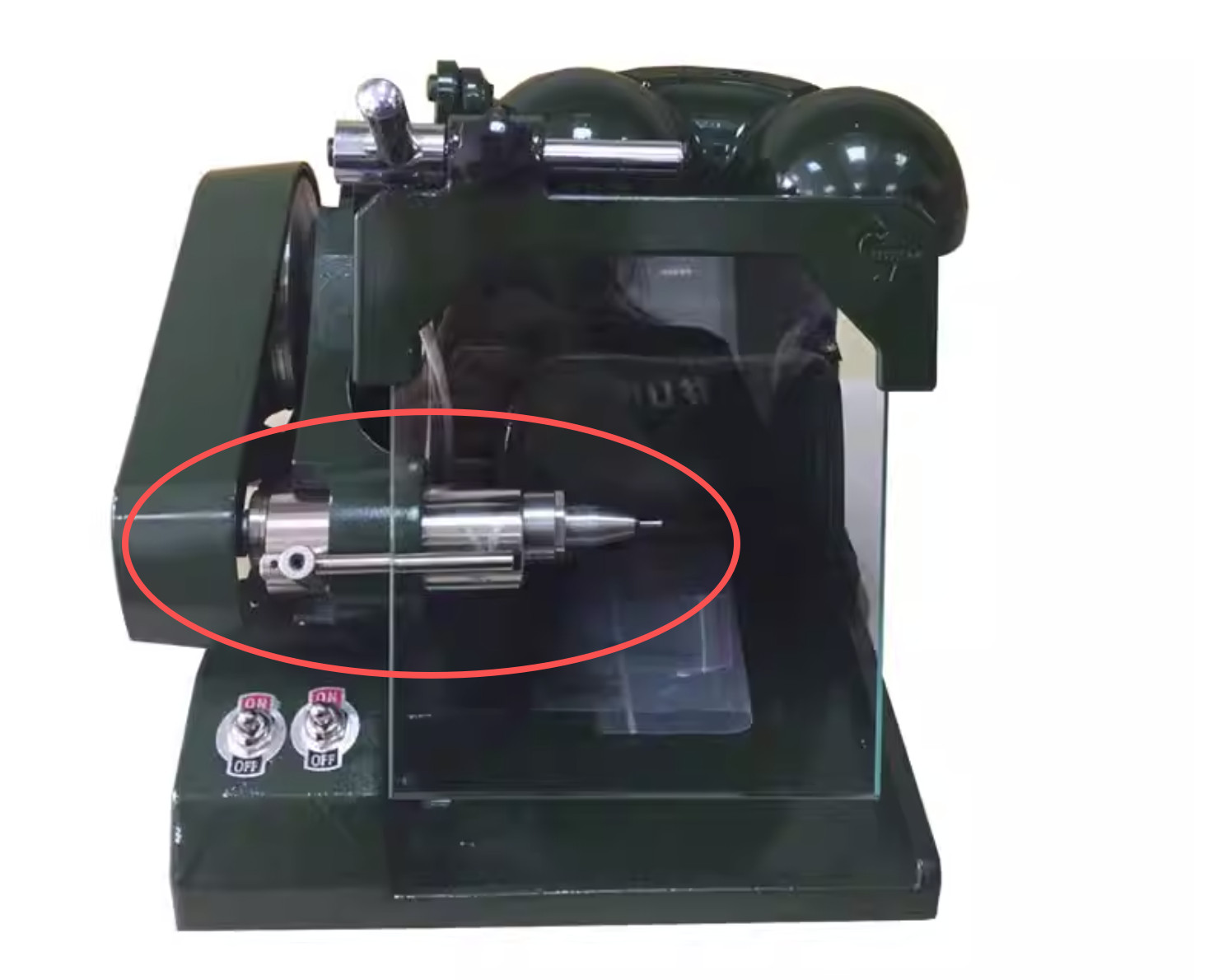 Dental Laboratory Lathe Spindle Dental High Speed Alloy Grinder Cutter Head