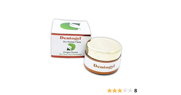 3 x Dental DentoGyl Dry Socket Paste & Post Extraction Dressing 12g Jar