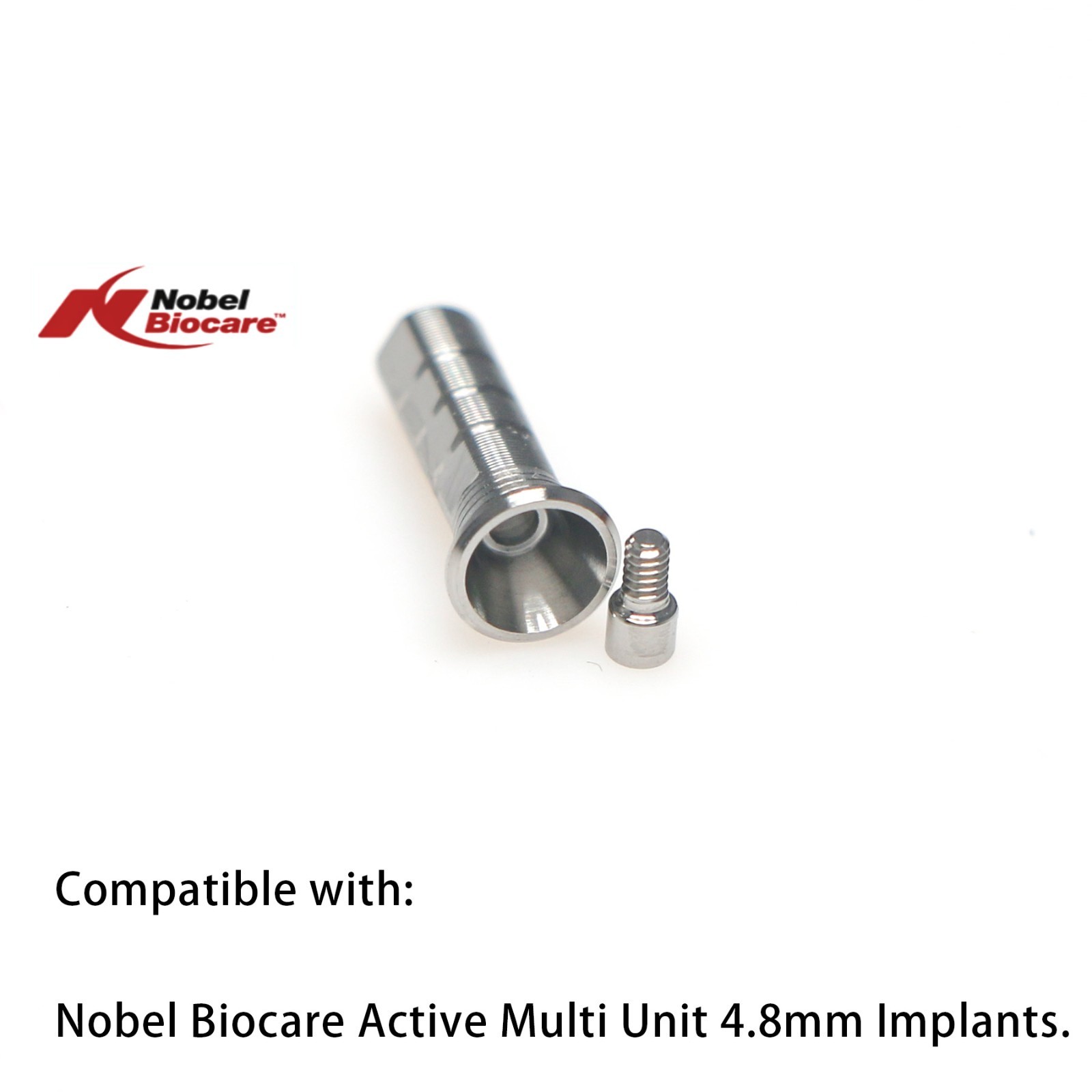 Multi-Unit Temporary cylinder conical abutment fits Hiossen/Nobel/Adin/Straumann